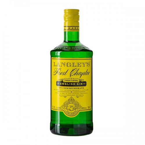 LANGLEY`S FIRST CHAPTER ENGLISH GIN 700 ML