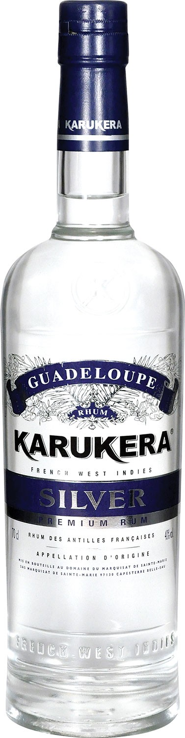 Guadeloupe Karukera Silver Rum